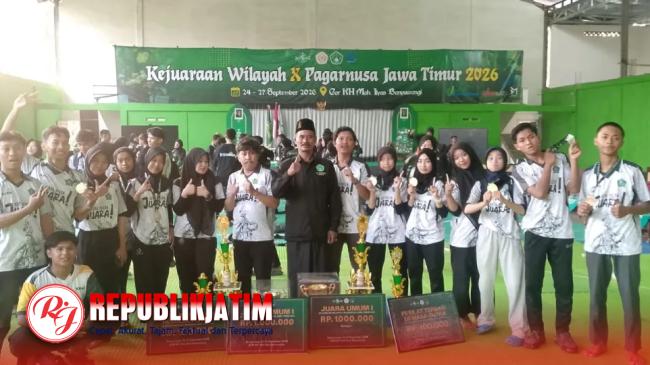 Dua Pesilat Harmoni Club Sapu Gelar Juara I, Antar Pagar Nusa Sidoarjo Raih Juara Umum Saat Kejurwil X Jatim Banyuwangi