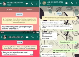 Marak Modus Penipuan di Ngawi, Nyaru Kades Via Whatsapp Minta Transferan Uang