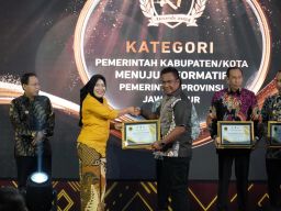 Tahun Depan Ditargetkan Naik, Pemkab Sidoarjo Raih Penghargaan Komisi Informasi Award 2024 Ketegori Menuju Informatif