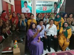 Ribuan Anggota dan Pengurus Koperasi Wanita di Sidoarjo Siap Menangkan Paslon Mas Iin dan Abah Edy