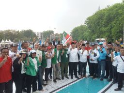 Kampanye Akbar, Sidoarjo Butuh Pemimpin Solutif dan Cerdas Ajak Semua Pemilih Coblos Paslon Nomor 2