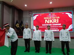 Sehari Jelang Tahun Baru, 5 Narapidana Terorisme Lapas Surabaya Kembali Ikrar Setia Kepada NKRI