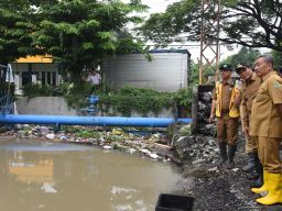 Atasi Langganan Banjir di Panjunan Sukodono, Pemkab Sidoarjo Bakal Normalisasi Afvour Bulubendo dan Tinggikan Jembatan