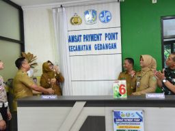 Dekatkan Pelayanan Pembayaran PKB, Pemkab Sidoarjo Buka Samsat Payment Point di Kantor Kecamatan Gedangan