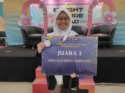 Kalahkan 170 Peserta Lain, Siswi SMA Al Muslim Juara 2 Olimpiade Desain Produk Nasional yang Digelar ITS Surabaya
