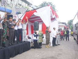 Bisa Pangkas 300 Motor, Bupati Sidoarjo Berangkatkan Arus Balik Mudik Gratis 2025 di Terminal Bungurasih Waru