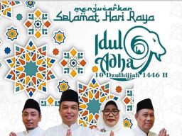 Dewan Direksi dan Karyawan Perumda Delta Tirta Sidoarjo Mengucapkan Selamat Hari Raya Iedul Adha 1446 Hijriyah