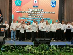 PII Cabang Sidoarjo Resmi Dipimpin Ir Sugiono, Sekda Ajak Para Insinyur Turut Bangun Kota Delta Berkelanjutan