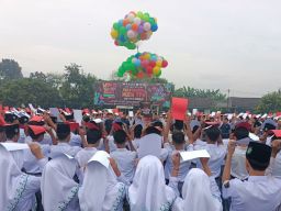 Bangun Karakter dan Disiplin Siswa, 686 Ksatria Muda SMK YPM 8 Sidoarjo Digodok di Kompi Kavaleri Panser III