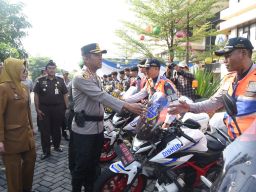 Warga Sidoarjo Dihimbau Tertib Berlalu Lintas Selama Operasi Patuh Semeru 2025 Selama 14 Hari Mulai Hari Ini