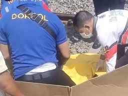 Perempuan 50 Tahun Bersandal Jepit Tewas Tertabrak KA Jenggala di Depan Pabrik Maspion III Gedangan Sidoarjo