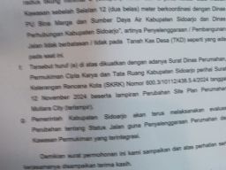 E Buddy Wabup Diduga Disabotase, Kirim Surat Manual ke Kementerian Soal Jalan Tembus Perumahan Mutiara Regency - City