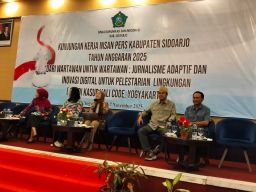 Kominfo dan DPRD Sidoarjo Kuatkan Kapasitas Ratusan Wartawan Sekaligus Ajak Tuntaskan Masalah Sampah di Sungai