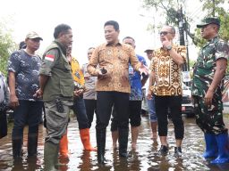 Bupati Sidoarjo Gandeng ITS Kaji Penyebab Langganan Banjir Tahunan di Kedungbanteng Tanggulangin