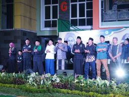 Perkuat Peran Santri Sebagai Benteng Ulama dan Agama, Pagar Nusa YPM Sepanjang Taman Gelar Pendekar Bershalawat