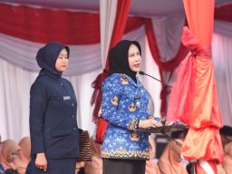 Beri Pesan Bersatu dan Berdaulat, Wabup Sidoarjo Pimpin Upacara Bendera HUT Korpri di MPP