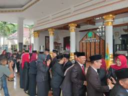 Dilantik di Pendopo Delta Wibawa, Ini Daftar Nama-Nama Pejabat Baru Hasil Mutasi Kedua Bupati Sidoarjo