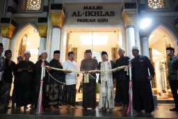 Lima Tahun Dibangun, Bupati Sidoarjo Resmikan Masjid Al Ikhlas di Perumahan Pabean Asri Sedati