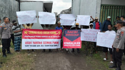Warga Damarsi Buduran Geruduk TKD, Tuntut Pengembalian Aset TKD yang Berubah Jadi Kos-Kosan Komersial Elite