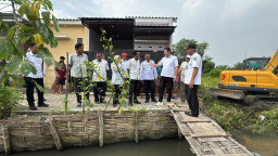 Saluran Irigasi di Mojourangagung Wonoayu Menyempit 1,5 Meter, Bupati Sidoarjo Perintah Normalisasi Warning Pengembang