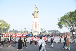 Antusiasme Warga Tinggi, Pemkab Sidoarjo Maksimalkan Berbagai Layanan Publik Saat CFD Pertama Usai Lebaran