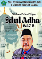 Pimpinan dan Staf Dinas Perumahan Permukiman Cipta Karya dan Tata Ruang Sidoarjo Mengucapkan Selamat Hari Raya Idul Adha