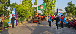 Peringati 1 Muharram 1448 Hijriyah, Ribuan Siswa SMK YPM 8 Sidoarjo Ikuti Fun Bike 10 KM di Kikav Panser Sumput
