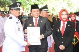 Baca juga : Didominasi Wajah Baru Wajah Lama Hanya 17 Orang, Bupati Sidoarjo Lantik 80 Kades Terpilih Hasil Pilkades Serentak