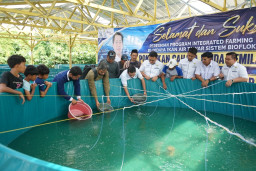 Lewat Sistem Bioflok dan Sentuhan AI, HIPMI Sidoarjo Sulap Desa di Kota Delta Jadi Pusat Ekonomi Mandiri