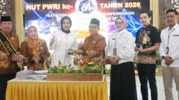 Tidak Ada Kata Pensiun, Wabup Mimik Ajak Senior PWRI Terus Mengabdi dan Membangun Sidoarjo
