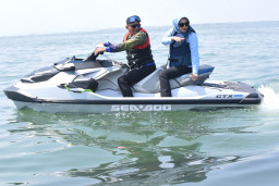 Kejutan di Pesisir Tlocor, Wabup Mimik Temukan Spot Hiu Paus, Sidoarjo Siapkan Destinasi Wisata Bahari Baru di Jabon