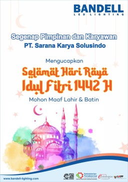 Segenap Pimpinan dan Karyawan PT Sarana Karya Solusindo Mengucapkan Selamat Hari Raya Idul Fitri 1442 Hijriyah