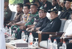 Apel Siaga Pemilu 2024, Wabup Sidoarjo Minta Petugas Jaga Kesehatan Bawaslu Perkuat Koordinasi