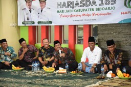 Tahun 2024 Ini, Bupati Sidoarjo Beton Jalan Dukuhsari Jabon Sepanjang 1,7 Kilometer