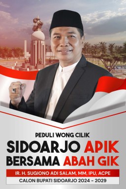 Peduli Wong Cilik, Sidoarjo Apik Bersama Abah Gik