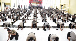 Awali Tahun 2021, 177 Anggota Polresta Sidoarjo Naik Pangkat