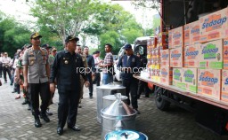 Bupati dan Kapolresta Sidoarjo Cek Posko Pengungsi, Bakal Dirikan Posko di Tiap Kecamatan