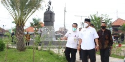 Pj Bupati Sidoarjo Serahkan Taman Budaya Senilai Rp 9,5 Miliar ke Pemdes Kedensari Tanggulangin