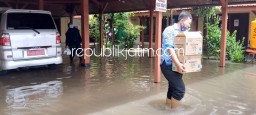 Sehari Diguyur Hujan, Lima Desa di Sidoarjo Terendam Banjir