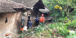 Longsor di Ponorogo, Tebing 10 Meter Timbun Rumah Warga Pulung