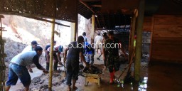 Hujan Deras Irigasi Meluap, Jebolkan Rumah Warga Ponorogo