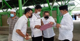 Sepekan Lagi, Ditargetkan Stan Pasar Porong yang Pernah Terbakar Bisa Ditempati