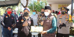 Digelar Mandiri, Pj Bupati dan Kapolresta Sidoarjo Apresiasi PPKM Mikro Lingkungan RW Taman Pondok Jati