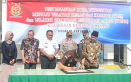 Kejaksaan Sidoarjo Canangkan Pakta Integritas WBK dan WBBM