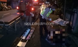 Adu Moncong Mega Pro Lawan Motor Roda Tiga di Sedenganmijen Krian, Pemuda Asal Pasuruan Tewas di TKP