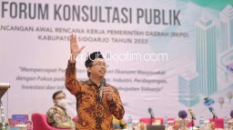 Gus Muhdlor Beberkan Visi, Misi dan Program Prioritas di Hadapan OPD dan Akademisi Sidoarjo