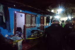 Usai Cekcok, Suami Tega Bacok Istri Hingga Tewas Bersimbah Darah di Gedangan Sidoarjo