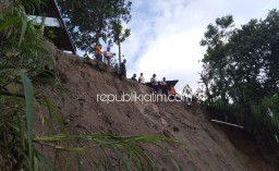 Plengsengan Setinggi 15 Meter di Pudak Ponorogo Ambrol, Kerugian Mencapai Rp 200 Juta