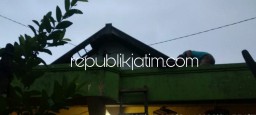 Delapan Rumah Warga Grogol dan Kemantren Tulangan Rusak Diterjang Amukan Angin Kencang