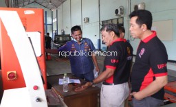 Satgas Saber Pungli Sidak Uji KIR Dishub Ponorogo